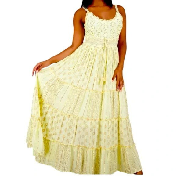 Advance Apparels | Dresses | Solene Tiered Boho Maxi Dress Rayon Made In India 2473 | Poshmark Advance Apparels | Dresses | Solene Tiered Boho Maxi Dress Rayon Made In India 2473 | Poshmark